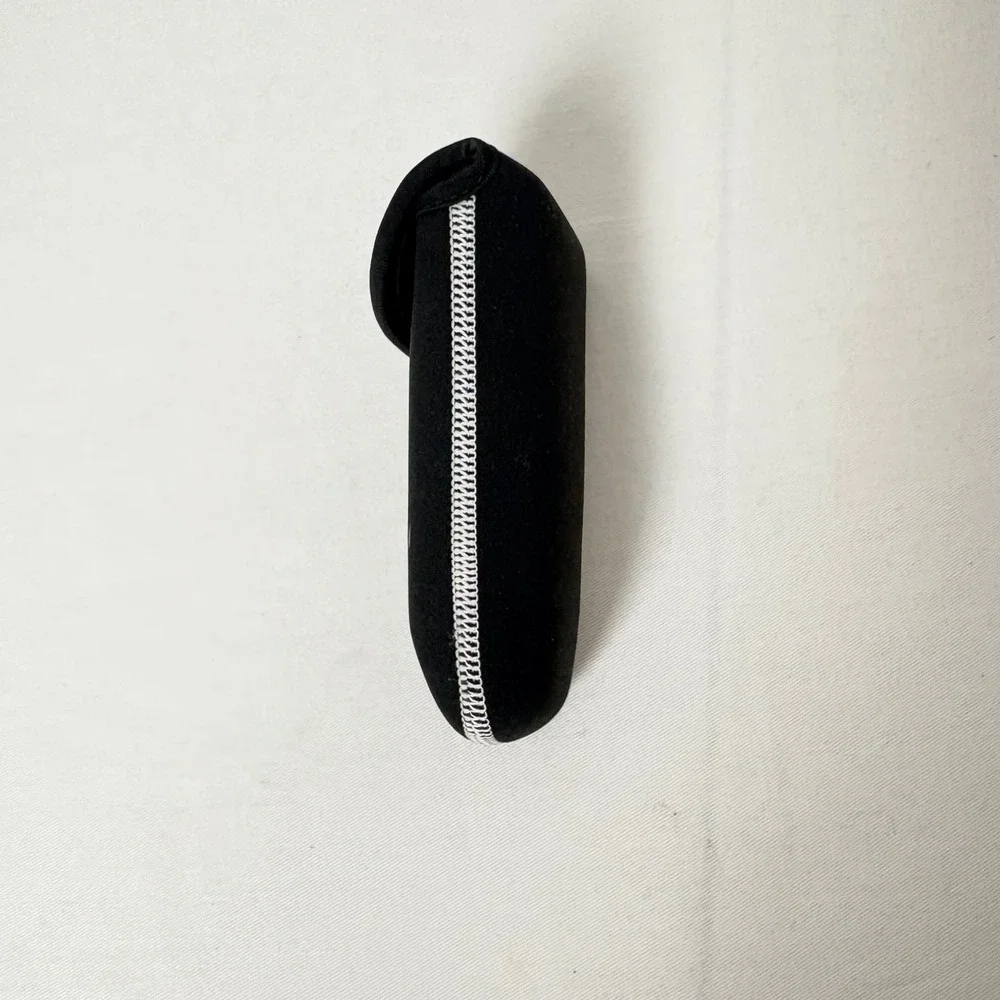 O'neill Black‎ Soft Sunglasses Case Hook and Loop Closure White Logo Accessory